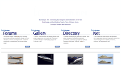 Desktop Screenshot of boatdesign.net