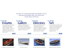 Tablet Screenshot of boatdesign.net